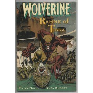 Wolverine Rahne of Terra 1 Marvel Comics 1991 VF+ 8.5 Graphic Novel TPB